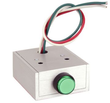 Dynalock, 6336 Under-Desk Push Button, Momentary